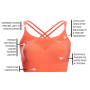 Ultralight seamless support bra